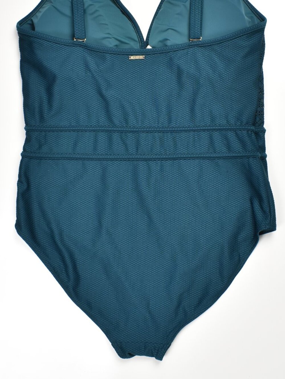 Sea Level Amazing Lace Spliced One Piece Swimsuit - 12 - Picture 5 of 9